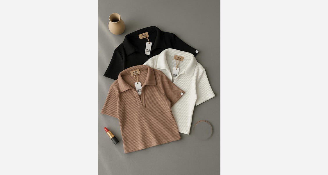 قیمت خرید تیشرت یقه‌ دار عمده به صرفه و ارزان